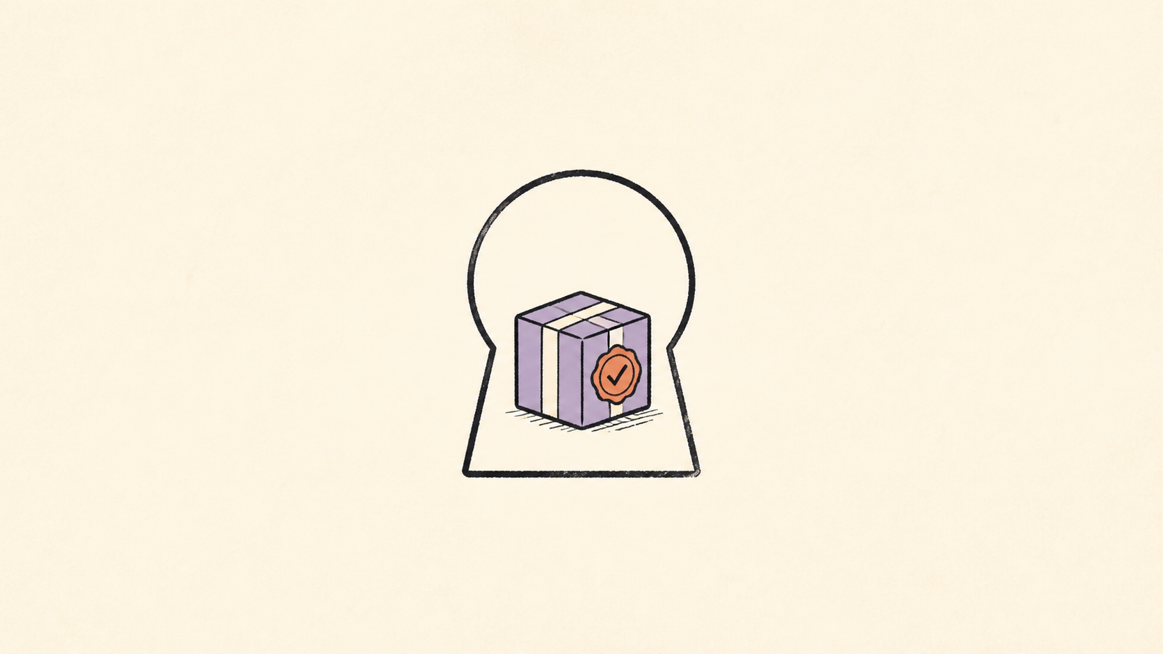 A verified operation package protected by a simple keyhole boundary